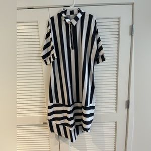Brand new, never worn Beautiful stripped dress